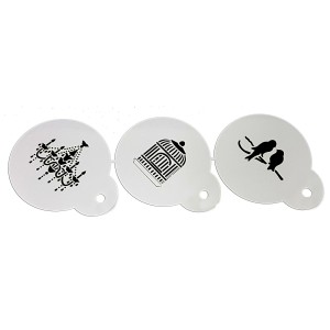 ESTENCIL EM PLASTICO PARA CONFEITARIA