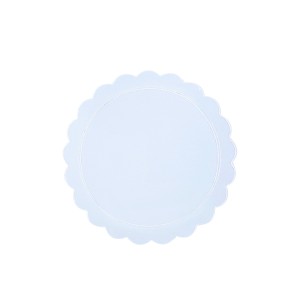 BASE LAMINADA BRANCA 10 CM - 30 PEÇAS