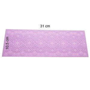 TAPETE EM SILICONE PARA RENDA DE AÇÚCAR - GMEZN934