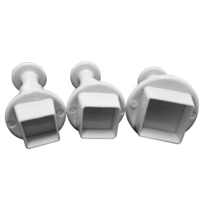 EJETOR QUADRADO - 3 PEÇAS