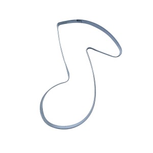 CORTADOR INOX NOTA MUSICAL