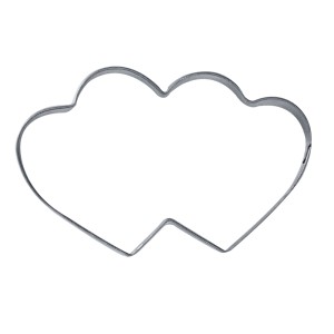 CORTADOR DE INOX - DOIS CORAÇÕES UNIDOS