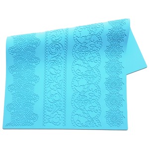 TAPETE EM SILICONE RENDA DE AÇUCAR PETRA