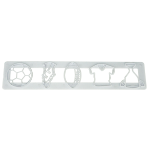 Régua cortadora de Futebol