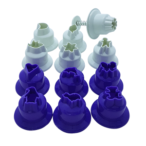 EJETOR MINI FORMAS DIVERSAS 13 PÇS