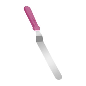 ESPATULA CONFEITEIRO ANGULAR INOX 25CM PINK