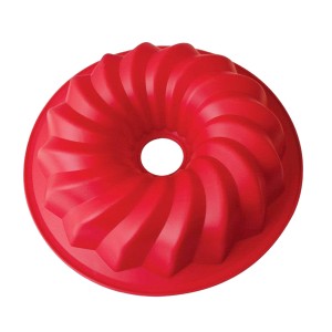 FORMA EM SILICONE PARA PUDIM - 25CM