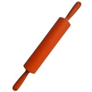 ROLO DE MASSA EM SILICONE ANTIADERENTE 4OCM TERRACOTA