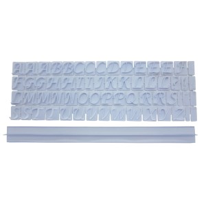 MARCADOR ALFABETO PARA CONFEITARIA