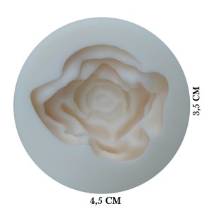 MOLDE EM SILICONE PARA CONFEITARIA ROSA M
