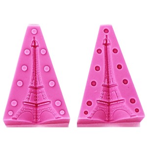 MOLDE EM SILICONE PARA CONFEITARIA TOUREIFFEL