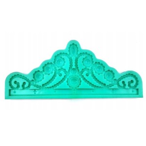 MOLDE EM SILICONE COROA